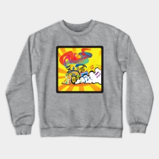 Funky soul train Crewneck Sweatshirt